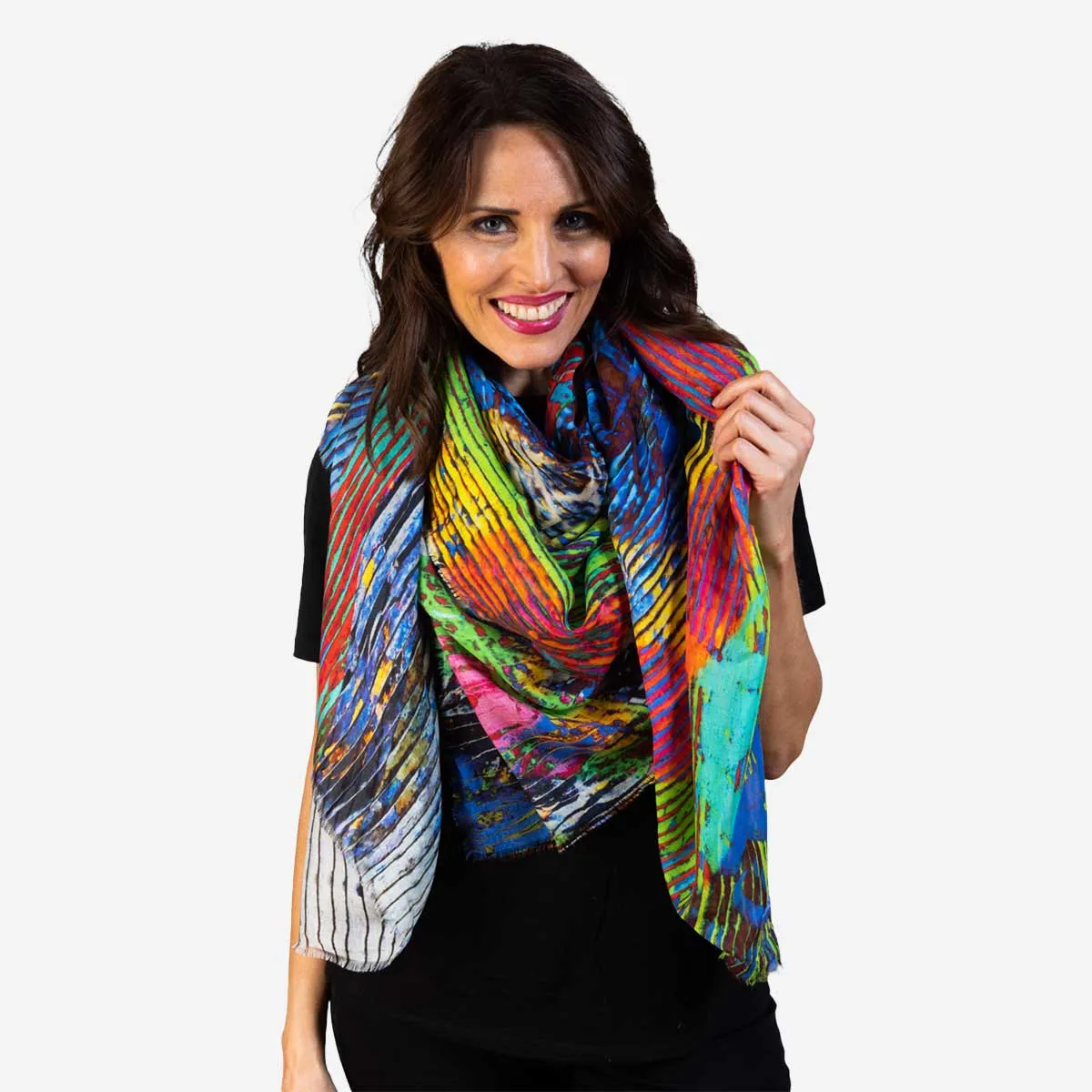 A Walk in Paris Silk Modal Scarf