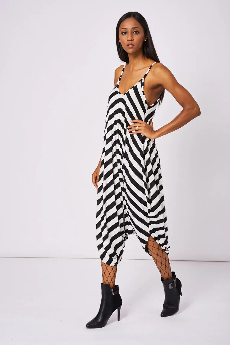 Andy Pandy Jumpsuit In Stripe