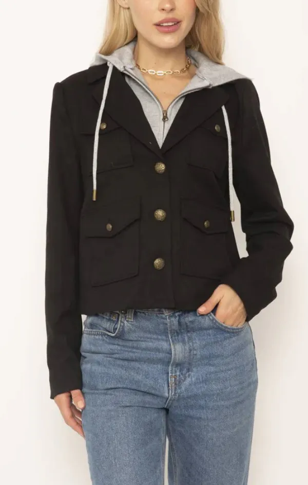 Arlo Cropped Dickie Jacket