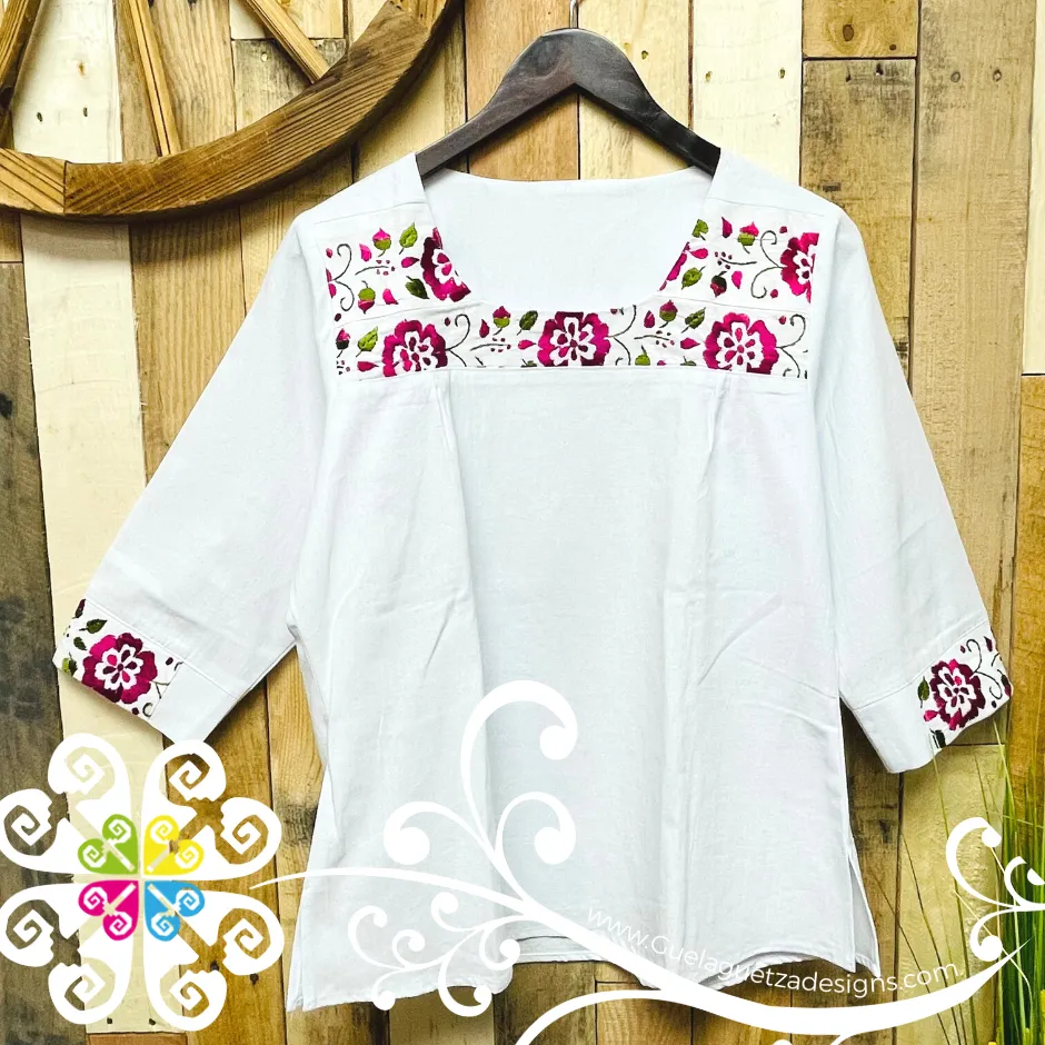 Aro Embroider Malu Top 3/4 Sleeve - Women Top