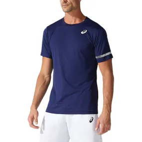 Asics Court SS Tee (Mens) - Peacoat