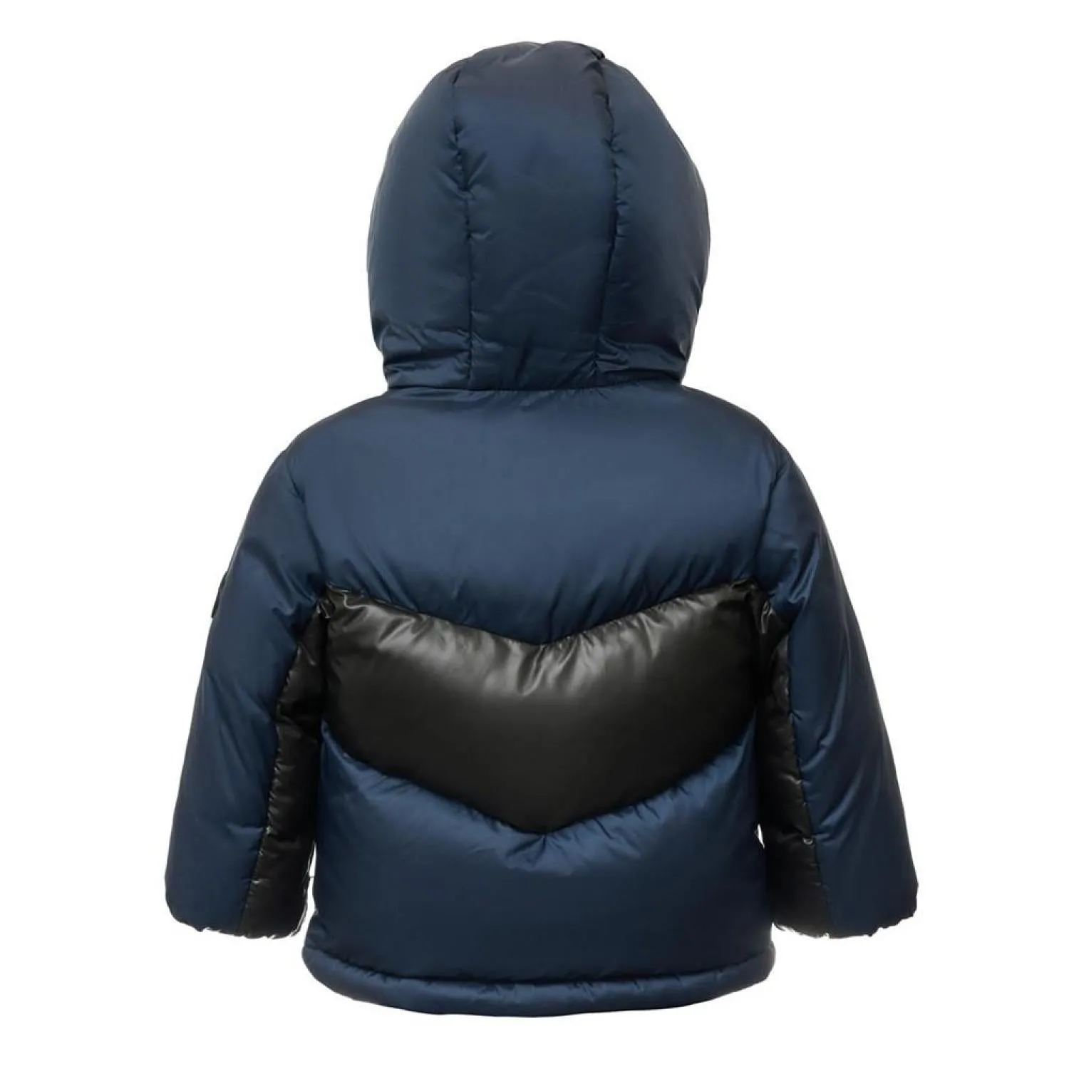 Baby Boys Heavy Weight Chevron Stripe Puffer Jacket