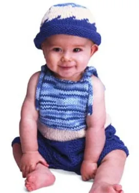 Beach Onesy & Hat (Knit)