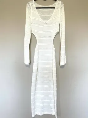 Beach Riot Cut Out Knit Maxi Dress #12