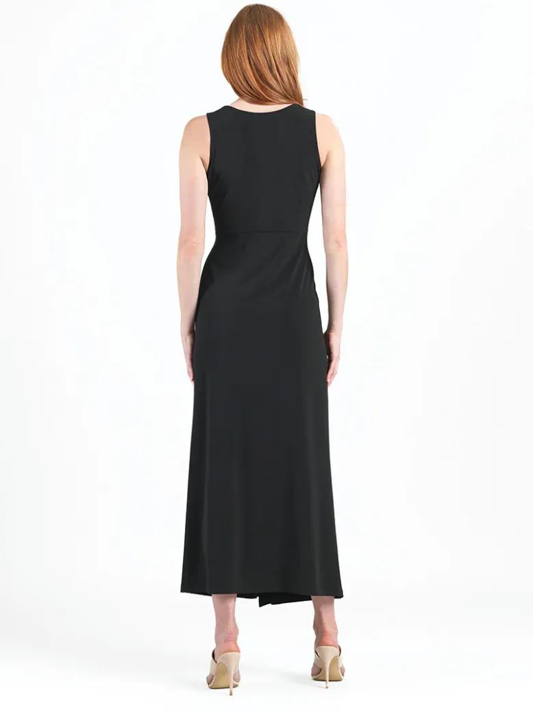 Black Center Maxi Dress