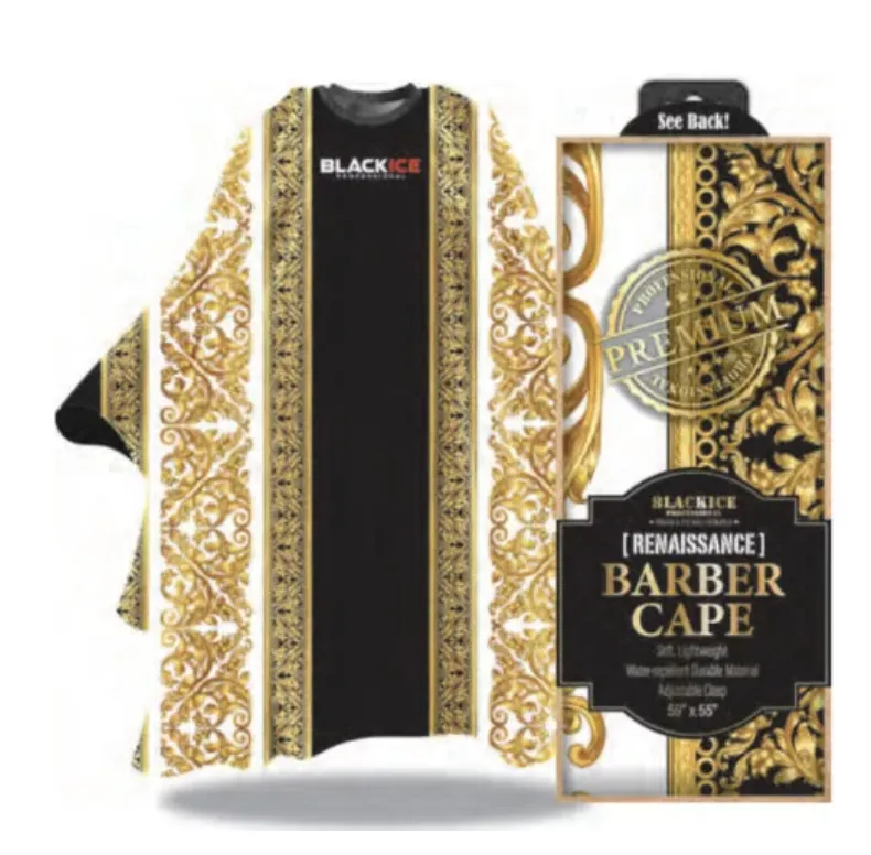 BlackIce RENAISSANCE Barber cape #bve009REN