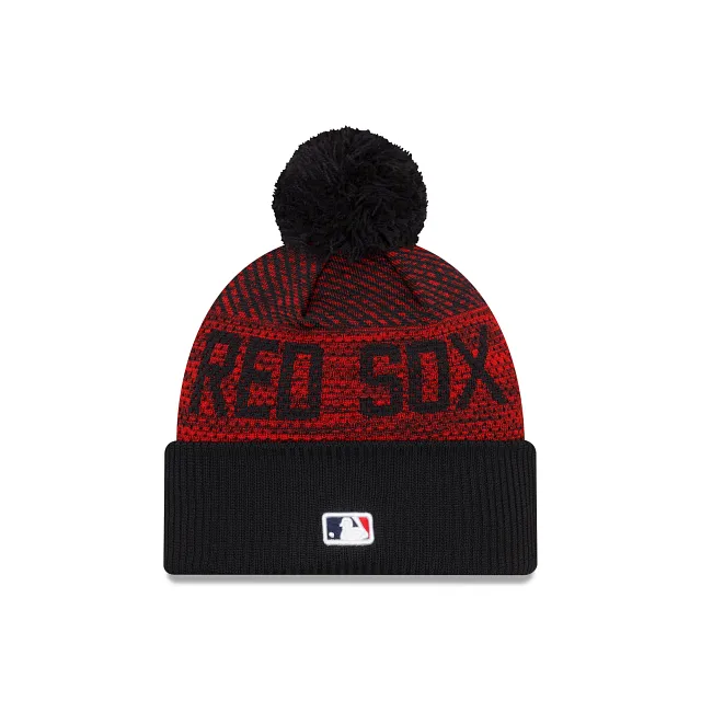 Boston Red Sox - 20-21 Male Knit Hat with Pom, New Era