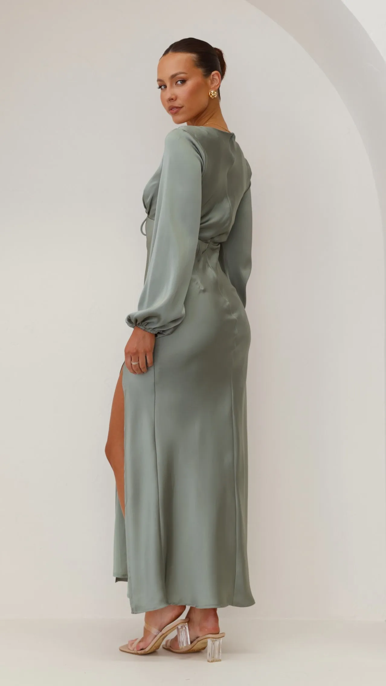 Brigitte Maxi Dress - Green