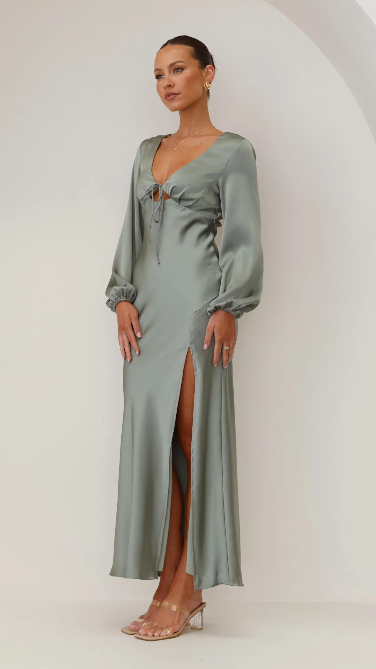 Brigitte Maxi Dress - Green