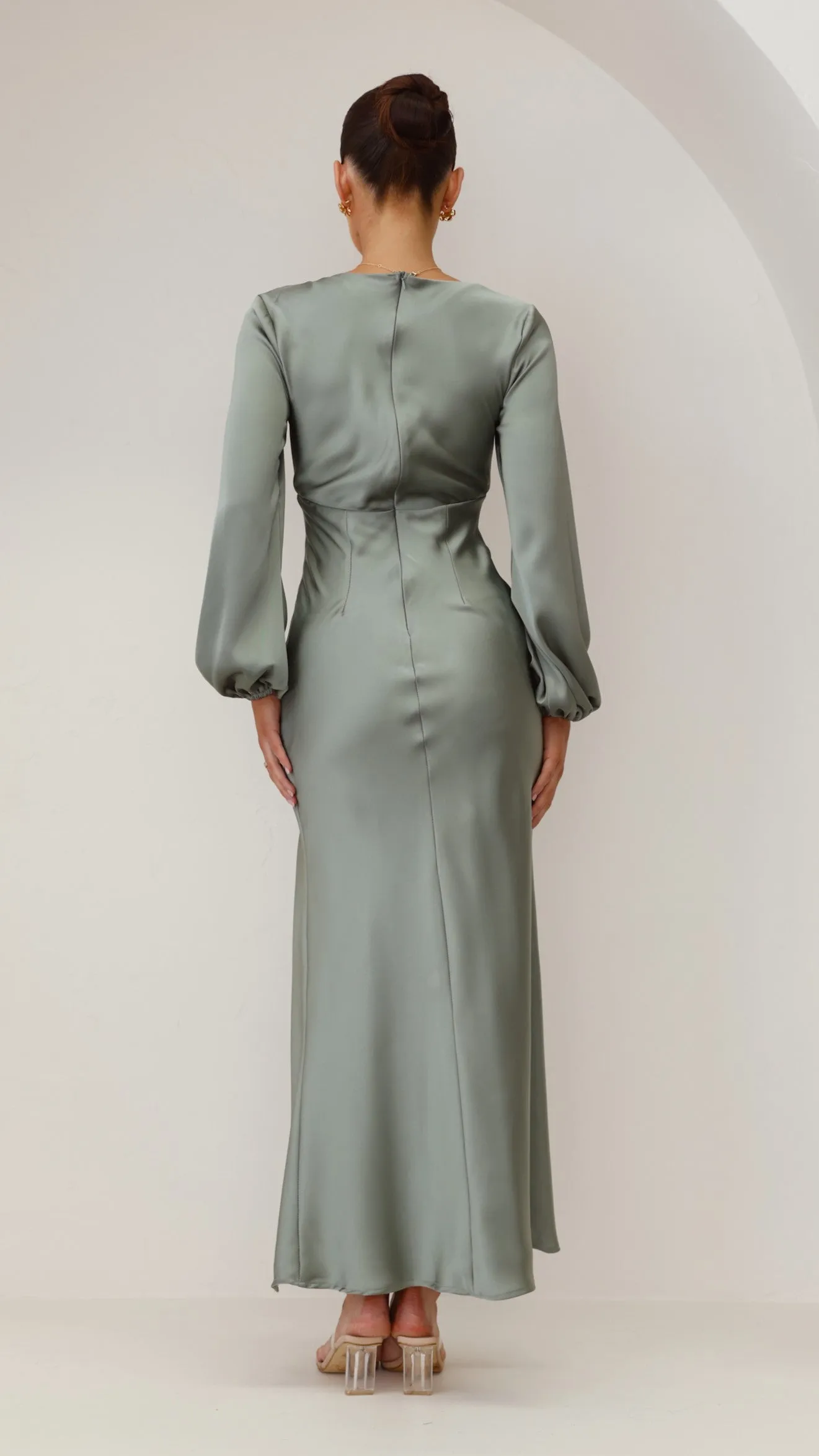 Brigitte Maxi Dress - Green