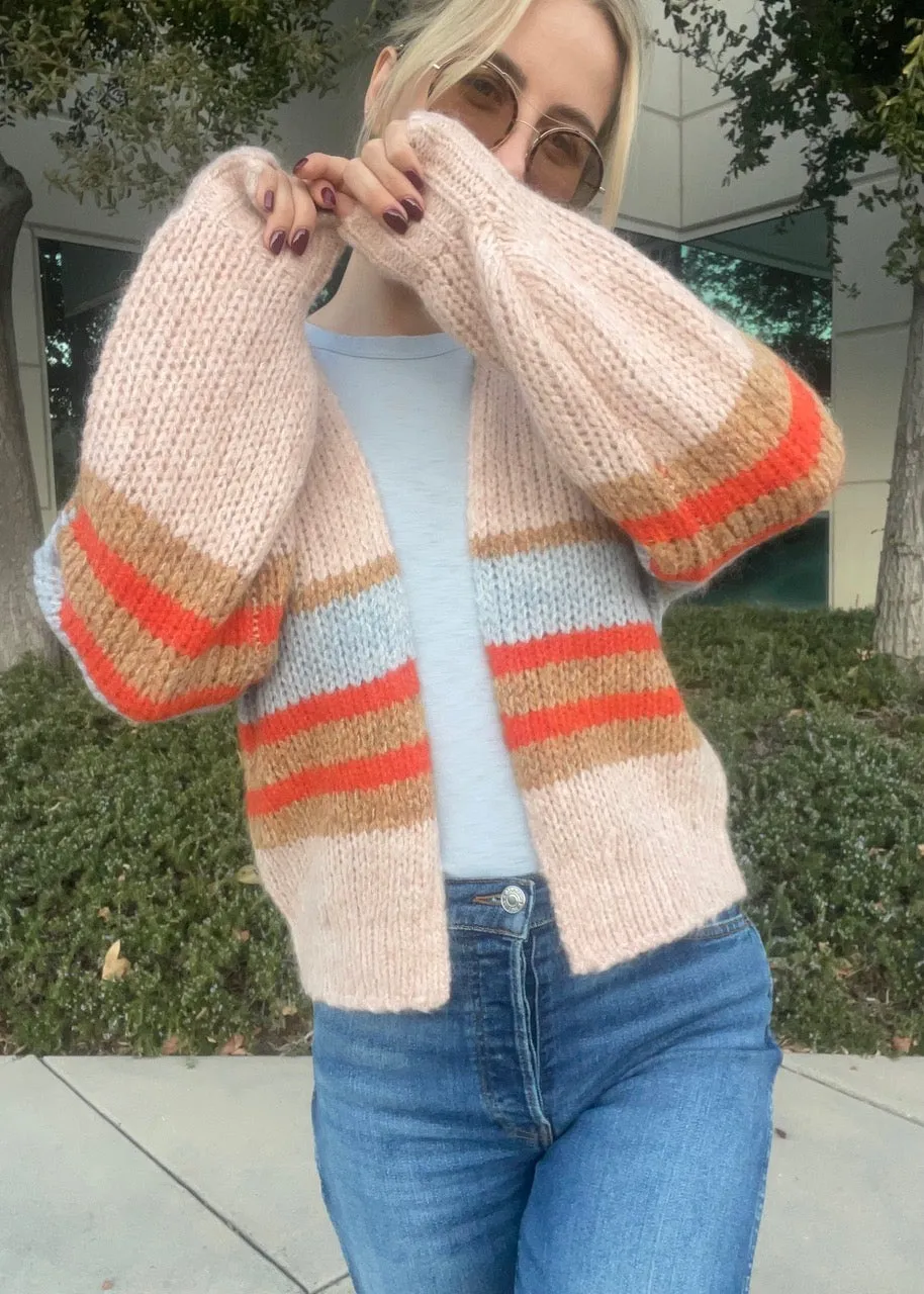 Bruin Chunky Striped Cardigan