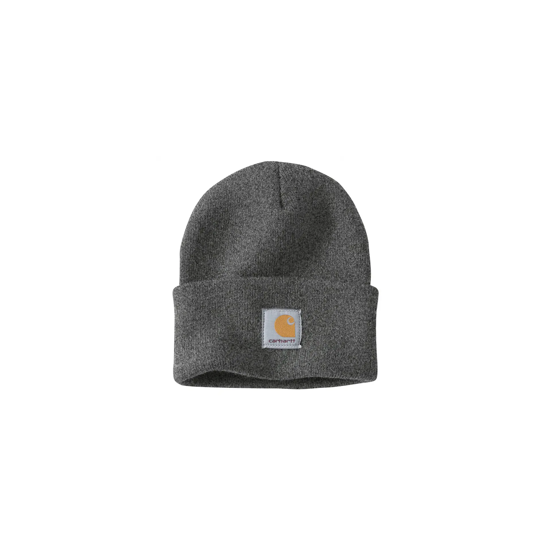 Carhartt Knit Cuffed Beanie Watch Hat - Coal Heather