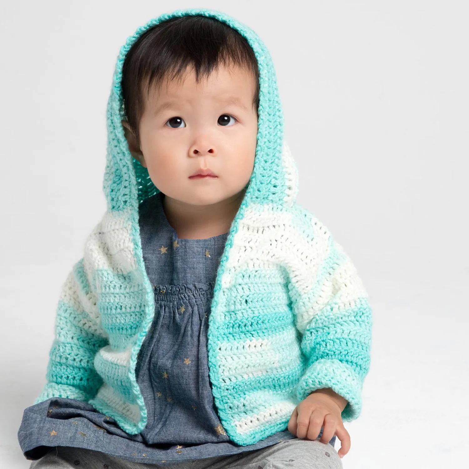 Carroll Gardens Hooded Cardigan (Crochet)