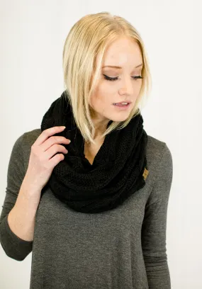 C.C. Warm Knit Infinity Loop Scarf