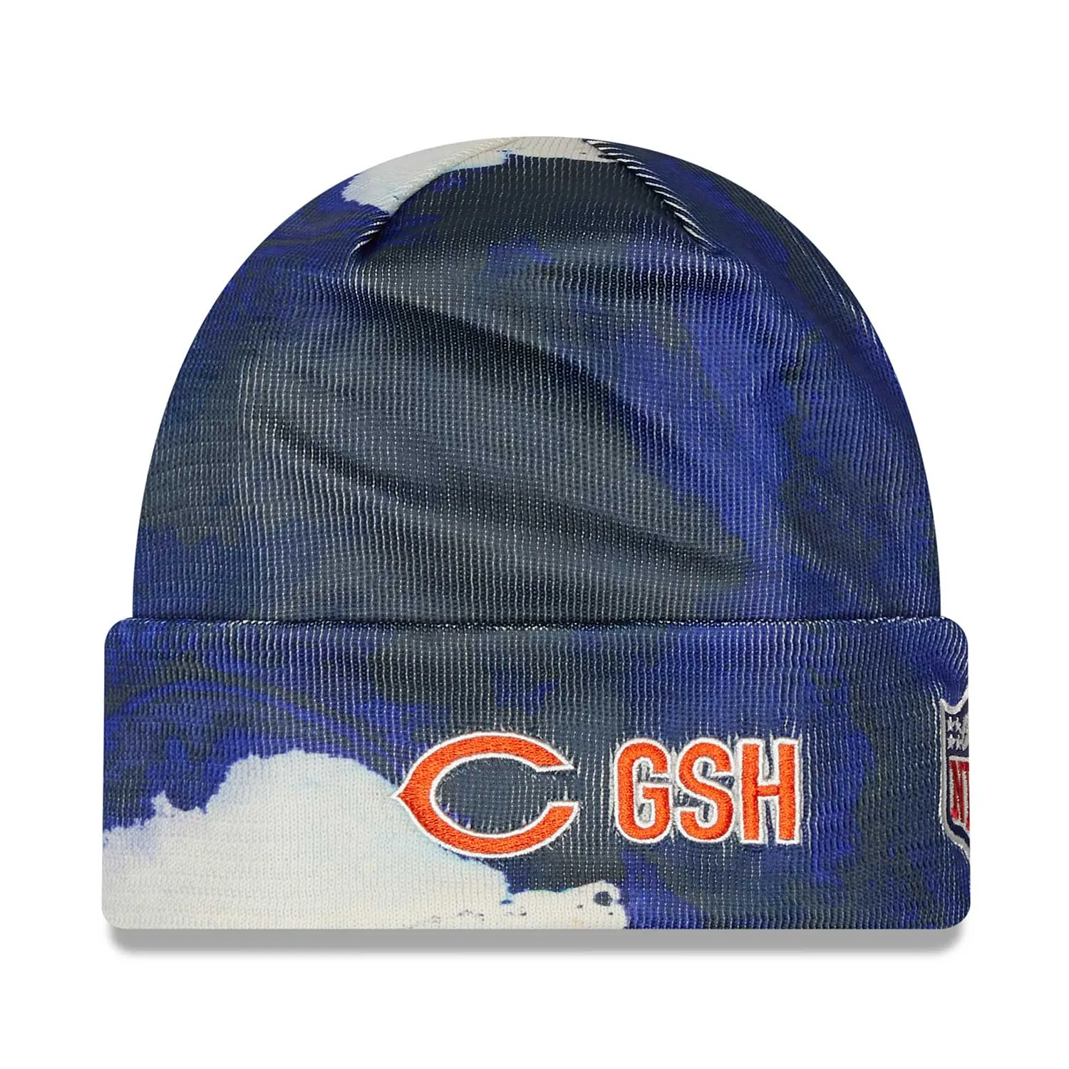 Chicago Bears 2022 Sideline Ink Knit Hat