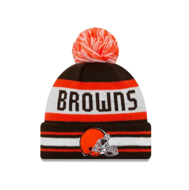 Cleveland Browns - The Jack with Pom Knit Hat, New Era