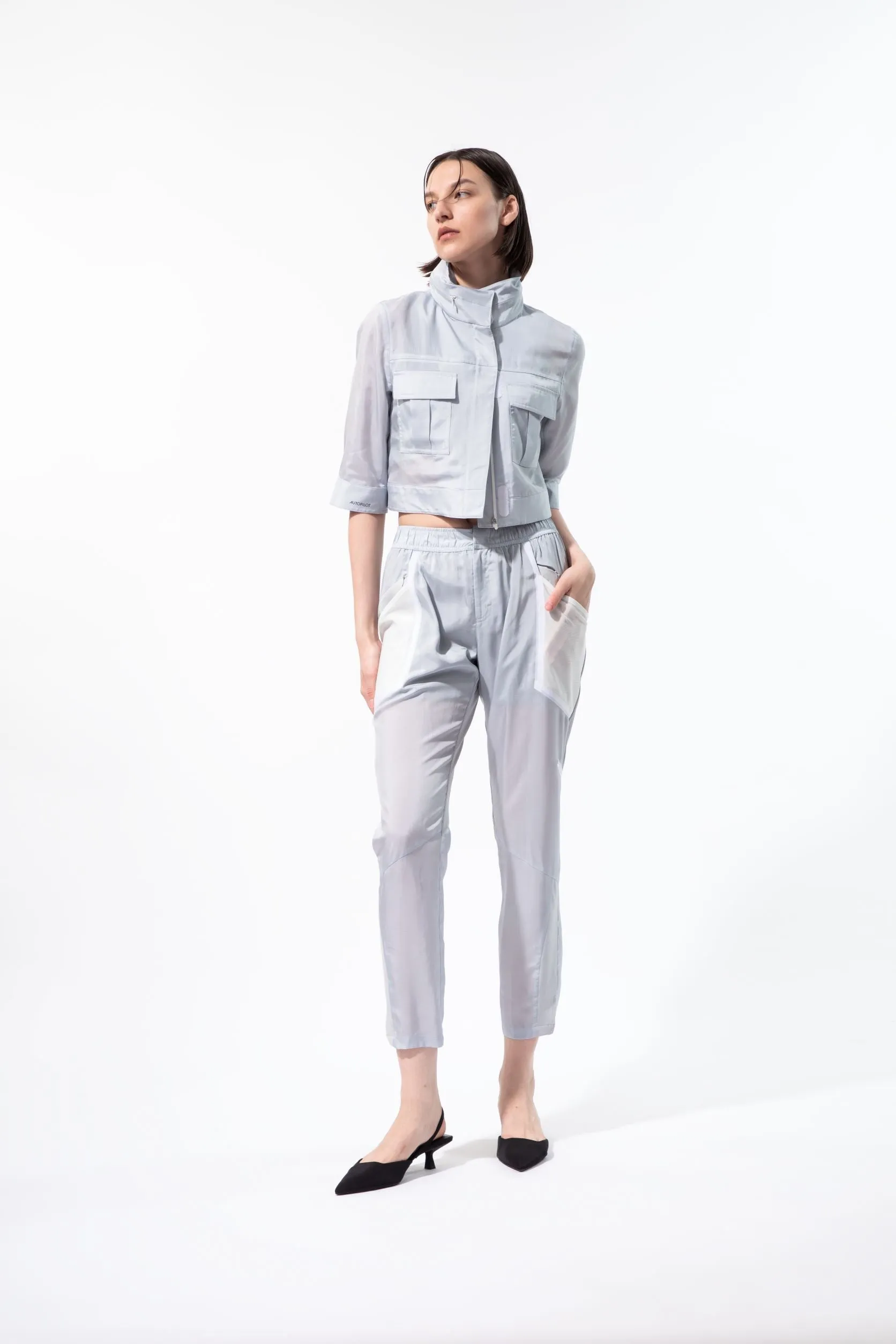 Cloud Mist Cropped Jacket