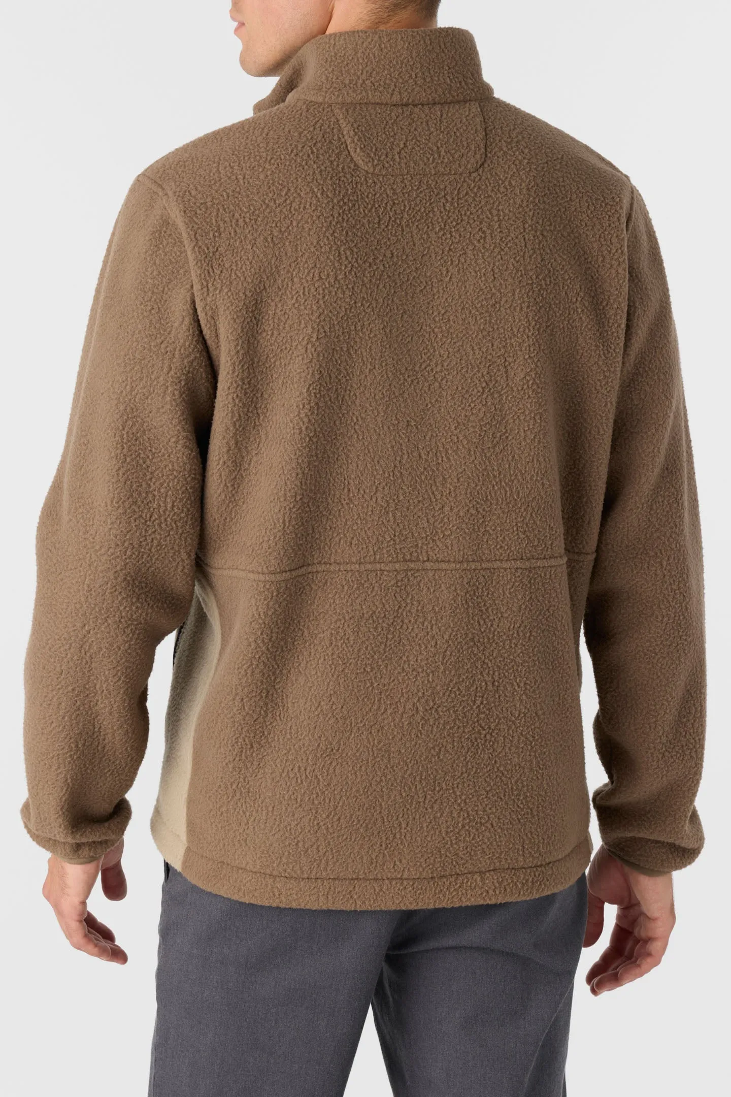 COLTON HIGH PILE SUPERFLEECE HALF-ZIP PULLOVER