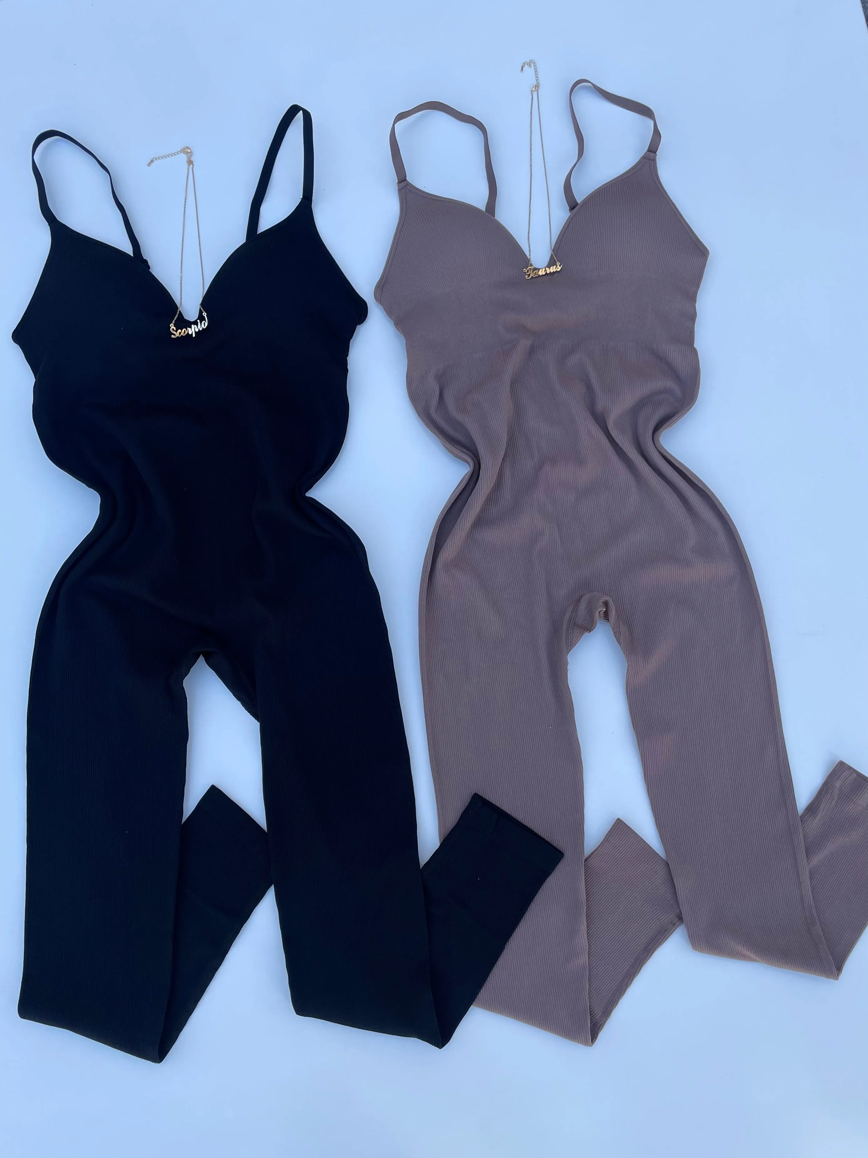 Daria Deep Plunged Vneck Jumpsuit