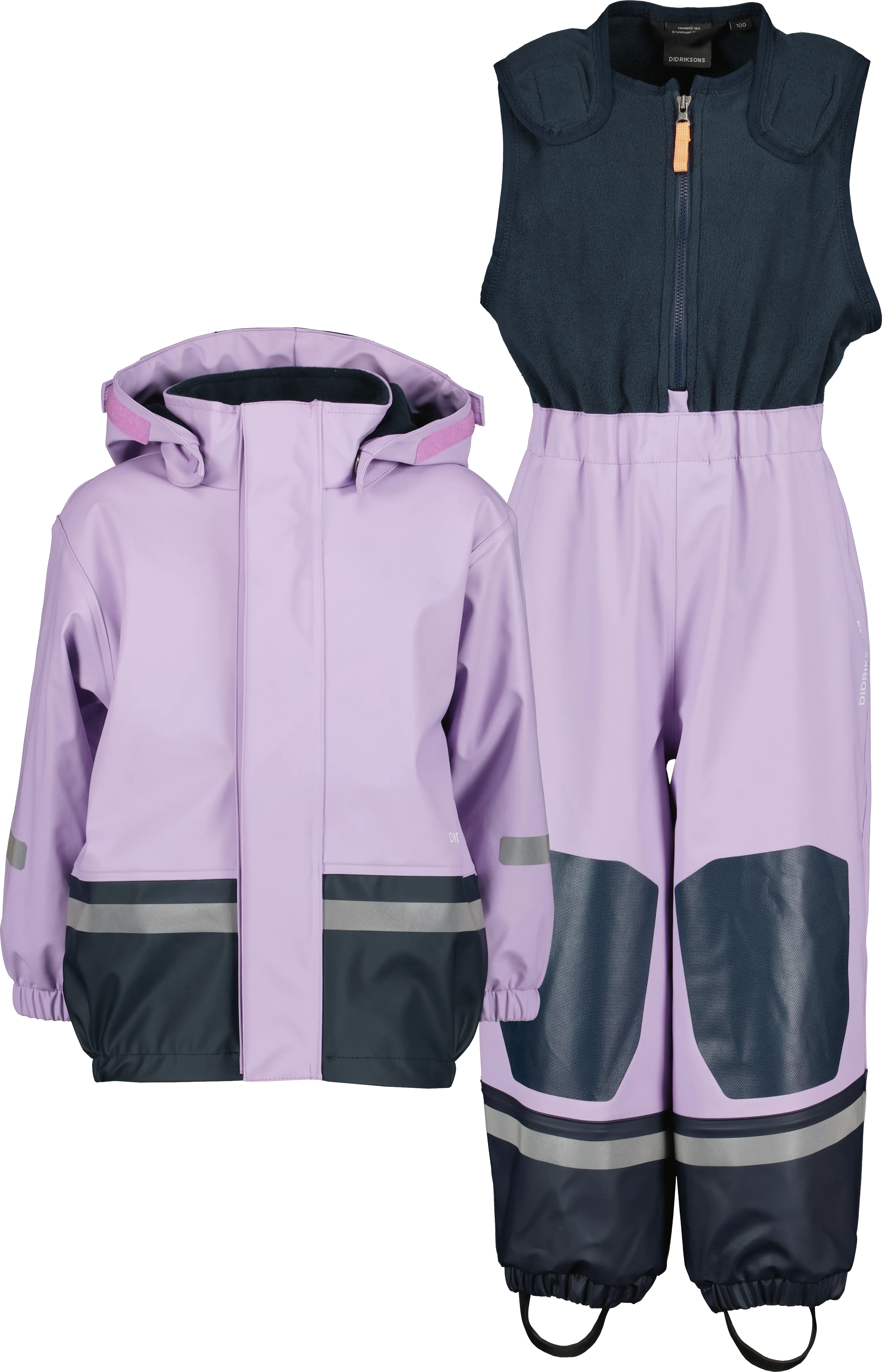 Didriksons Kids&#x27; Boardman Set 8 Digital Purple | Buy Didriksons Kids&#x27; Boardman Set 8 Digital Purple here | Outnorth