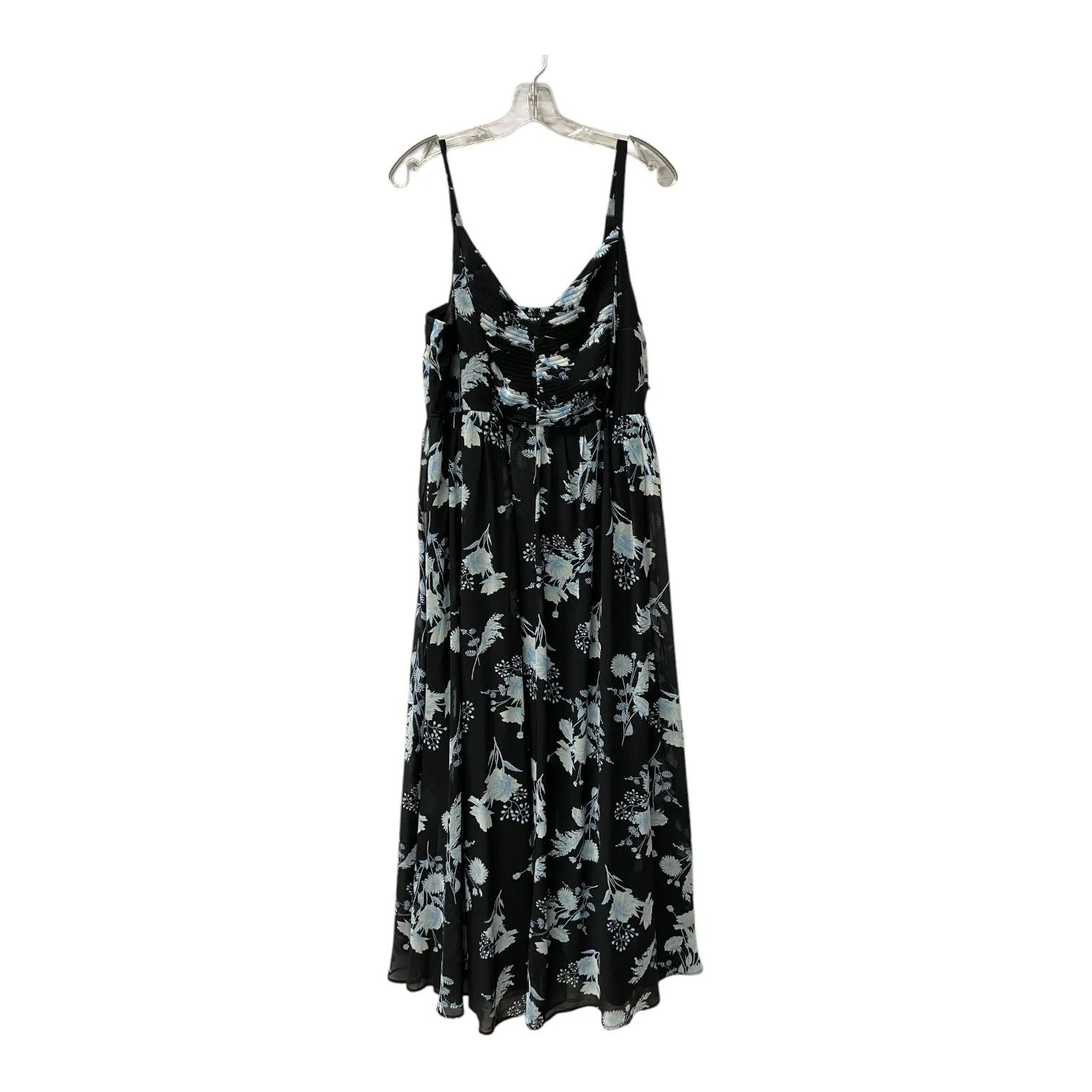 Dress Casual Maxi By Torrid In Black & Blue, Size:1X