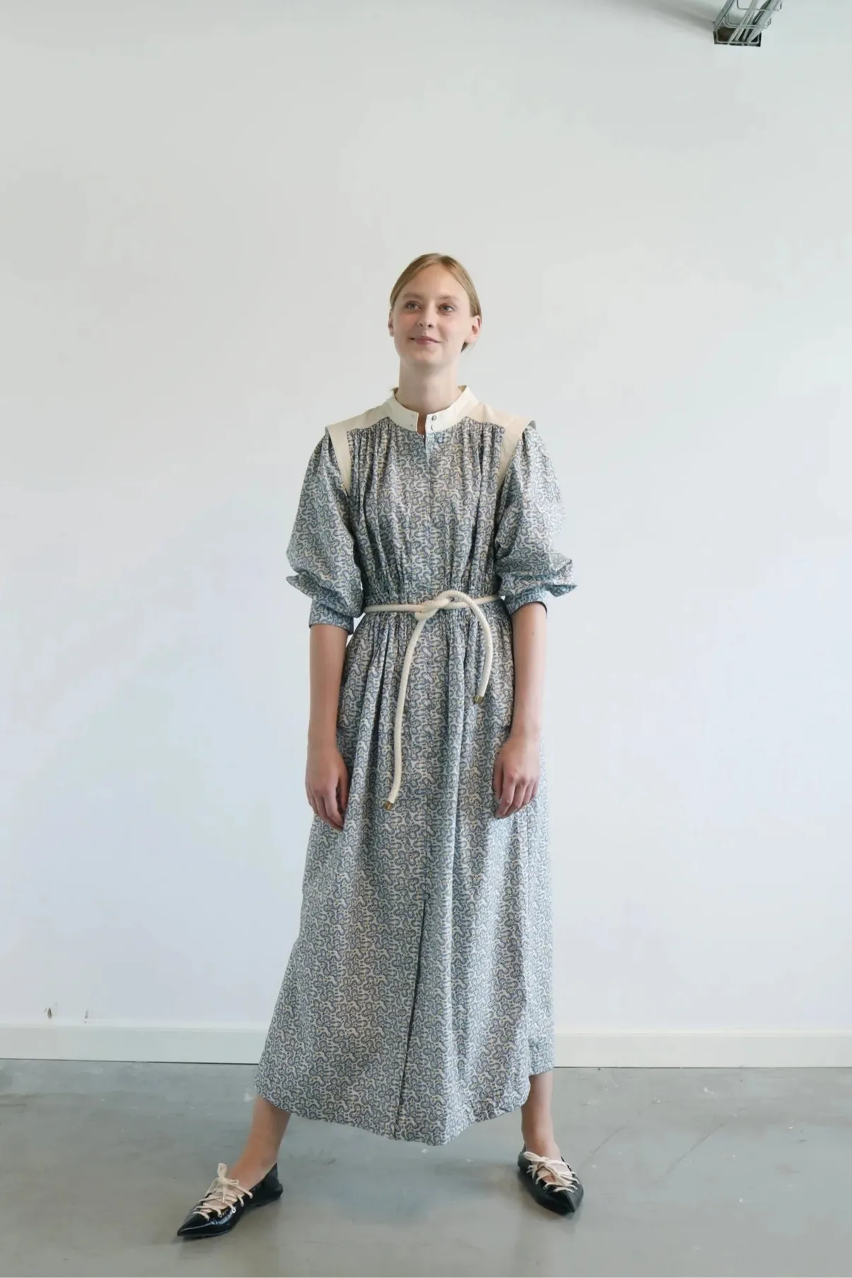 Dusine Dress - Organic Printed Cotton