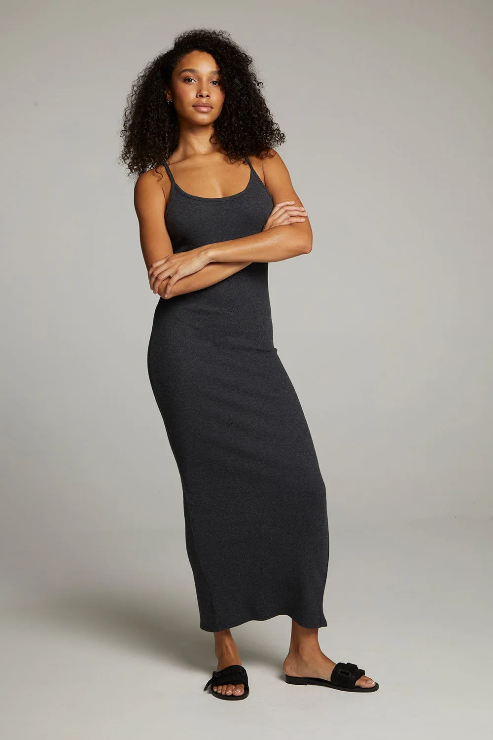 Emma Black Maxi Dress