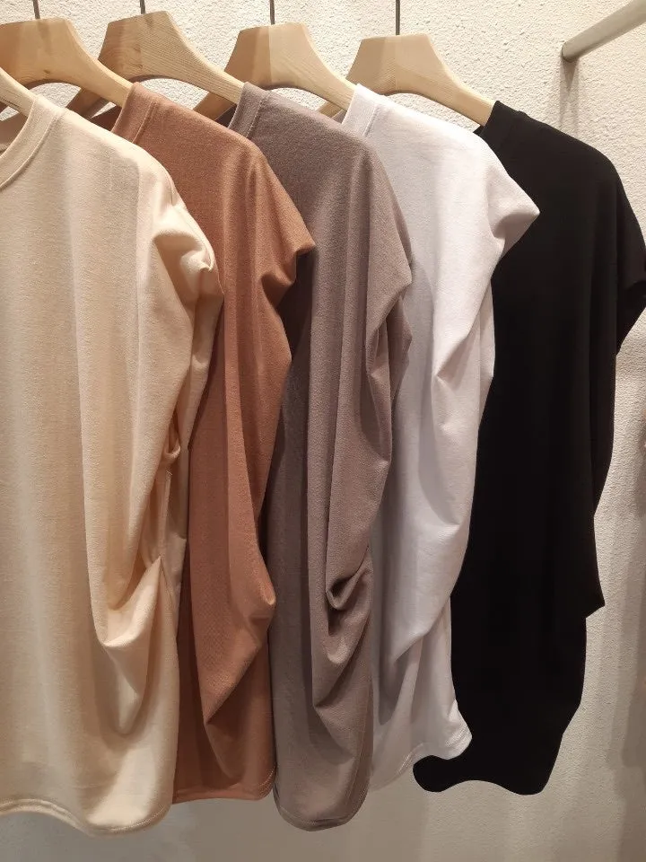 Eva Wide Shoulder Muscle T-Shirt_5 Colors