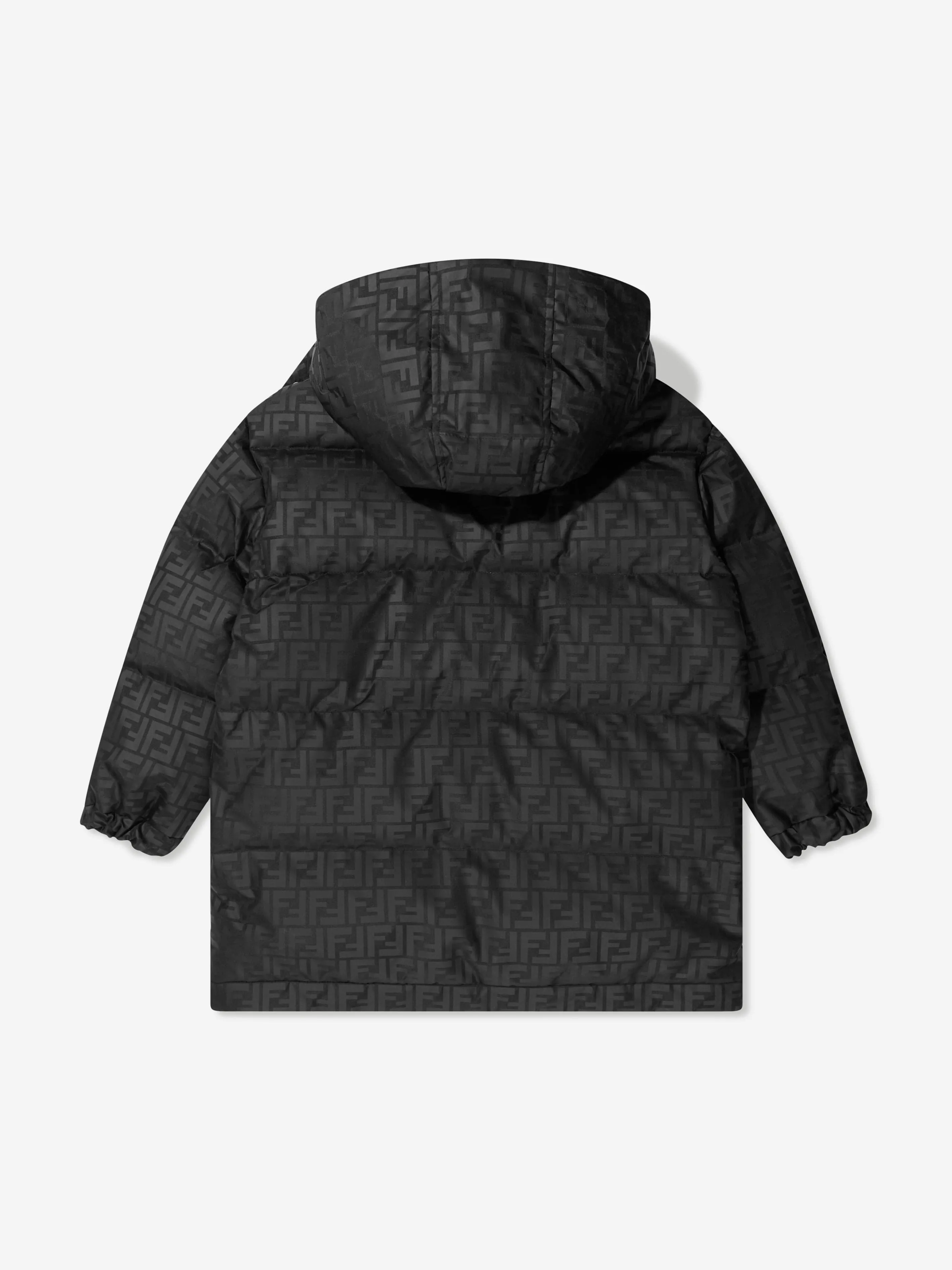 Fendi Kids Down Padded FF Logo Coat