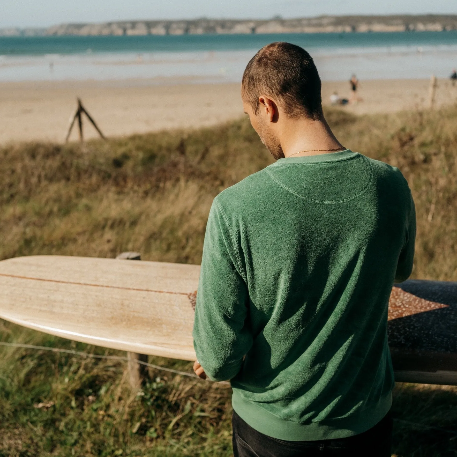 frottee sweater | männer