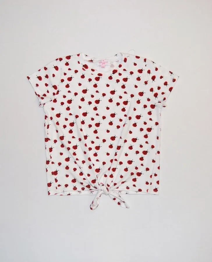 Ladybug Print Top