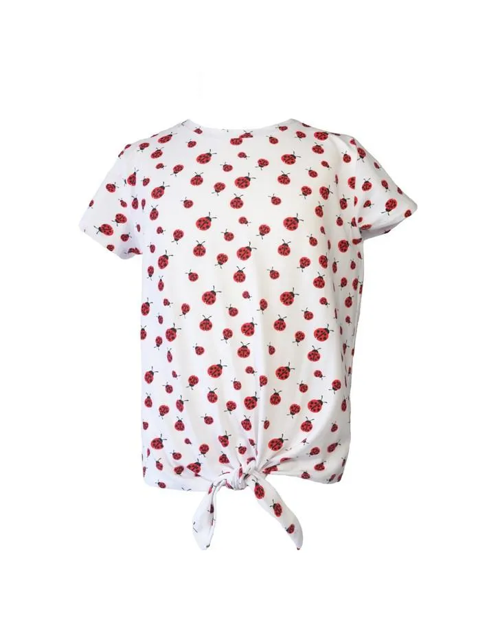 Ladybug Print Top