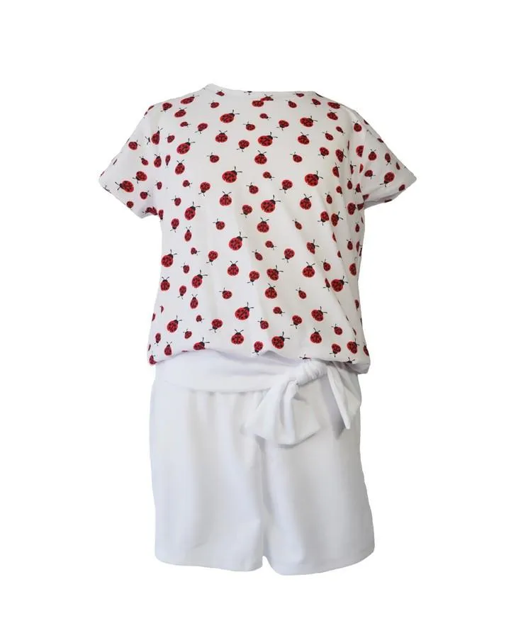 Ladybug Print Top