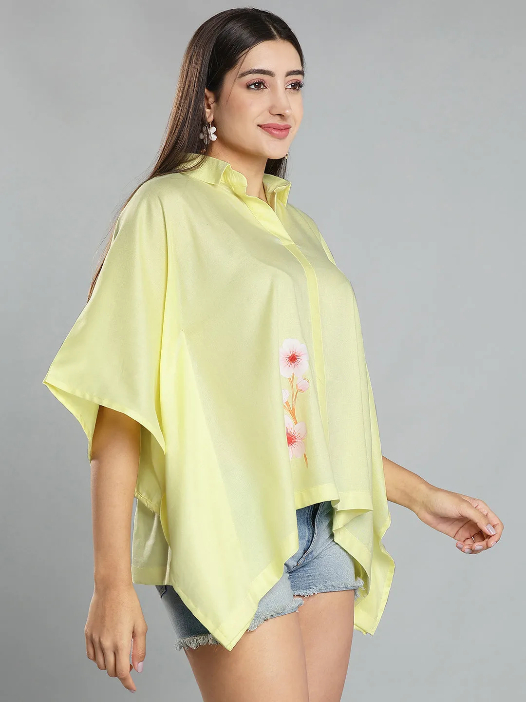 Lemon Kaftan Top - CherryPie