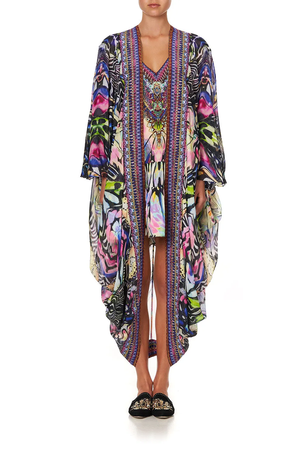 LONG SLEEVE LONG CAPE TRANCE TEMPTATION