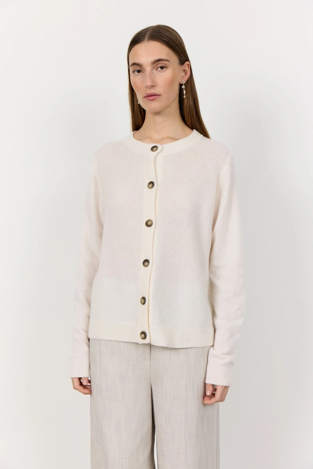 LR-ELOISE 1 Cardigan Off white