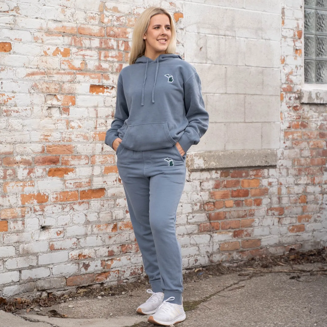 Michigan Icon Embroidered Sweatpants