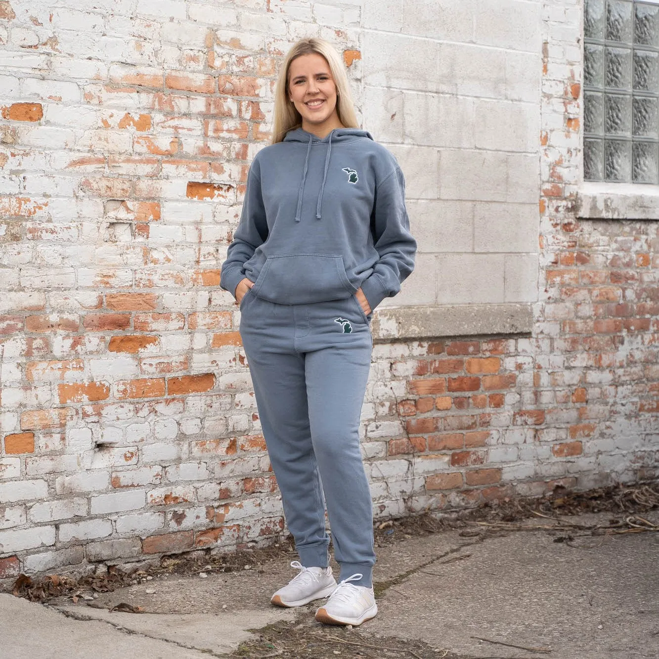 Michigan Icon Embroidered Sweatpants