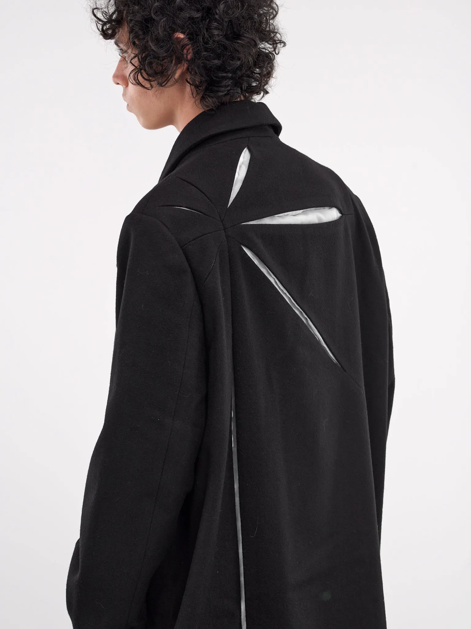 Origami Long Coat (KU2SMC01AP-T1150-BLACK)