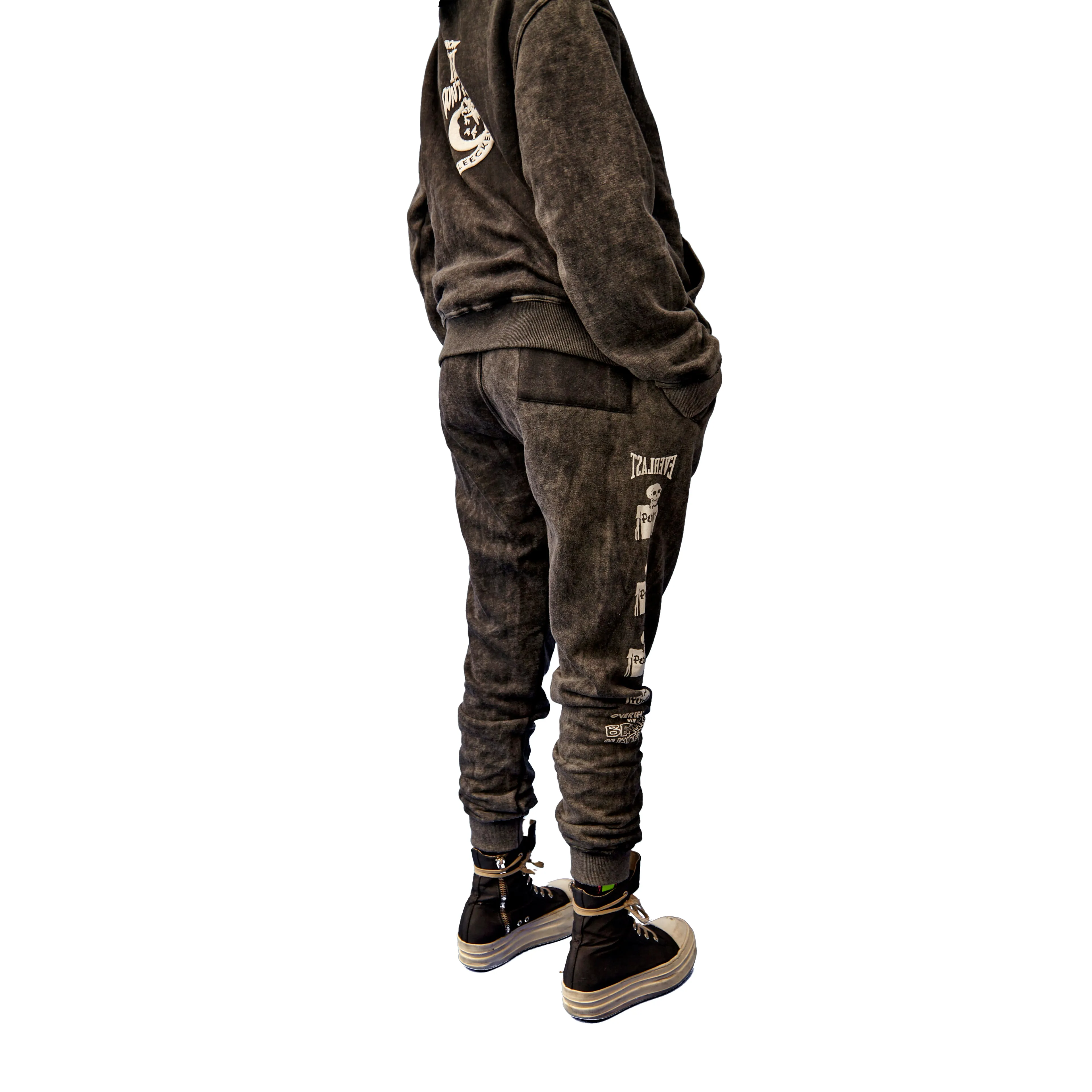 Overthrow X Everlast X Punk Bones Sweatpants