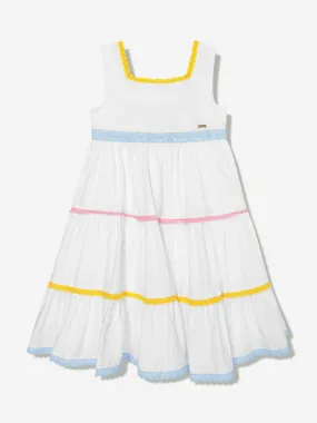 Patachou Girls Maxi Dress in White