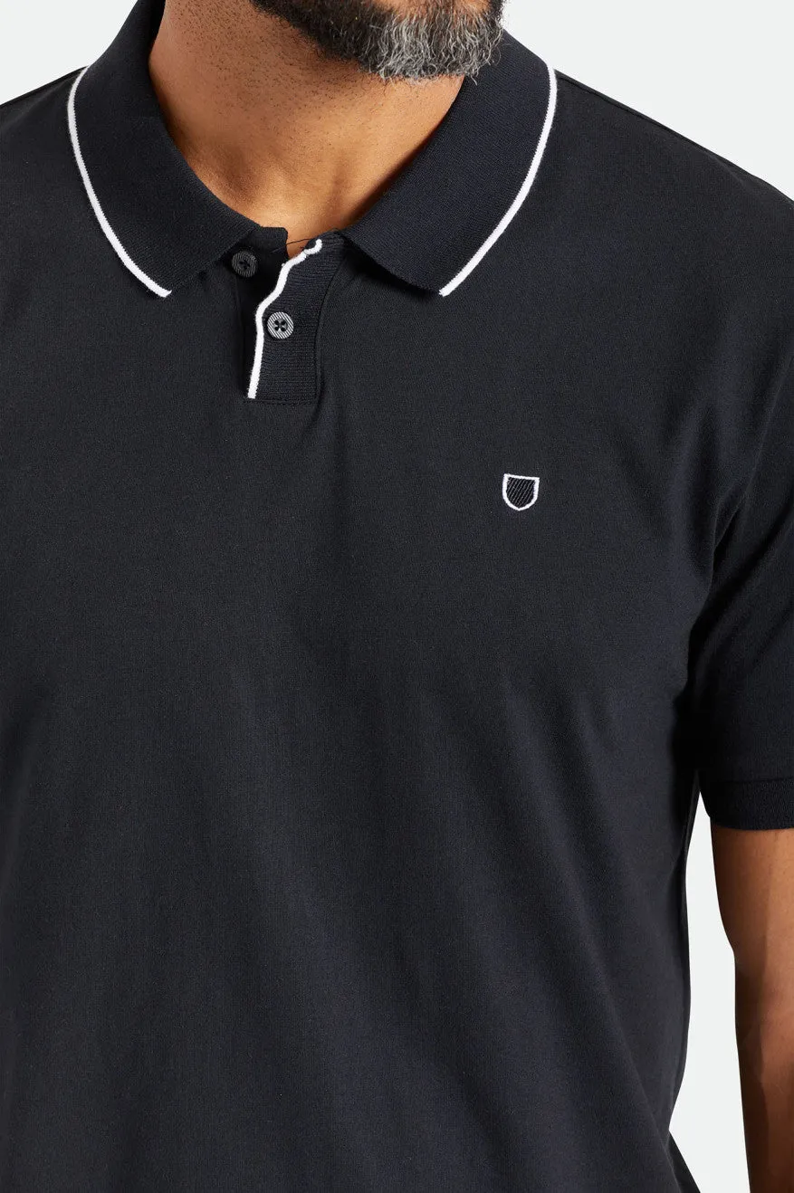 Proper S/S Polo - Black