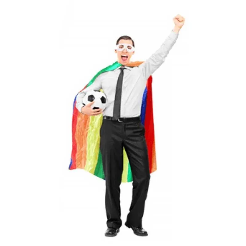 Rainbow Team Supporter Cape