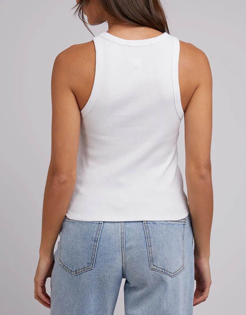 Ruby Tank | White