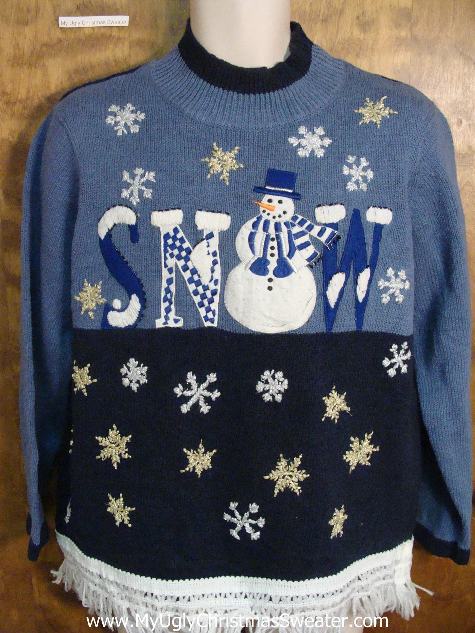 Snow Ugly Christmas Jumper