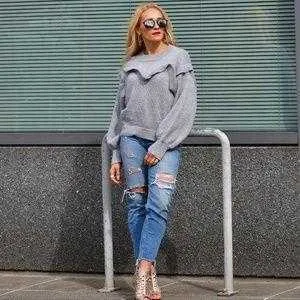 Steph - Gray Sweater