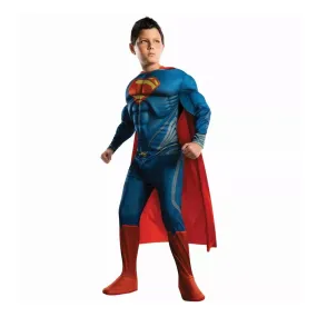 Superman Man Of Steel Deluxe Muscle Chest Costume Child