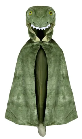 T-Rex Hooded Cape - Size 4-5 flexible