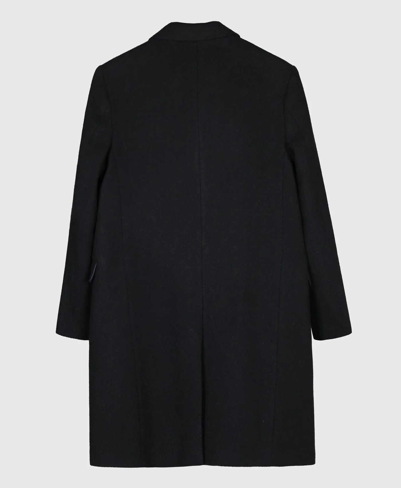 The Vanguard Navy Wool Coat