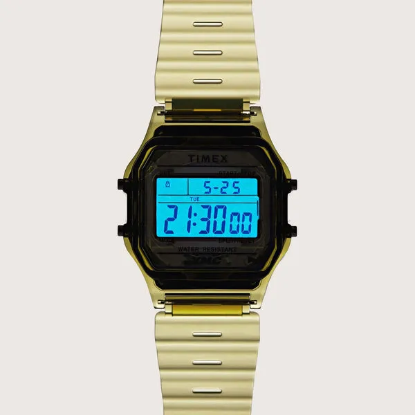 TIMEX X YMC 25TH ANNIVERSARY DIGITAL WATCH - OLIVE